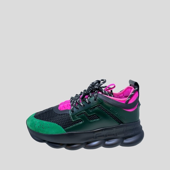 🆕 👟 VERSACE Chain Reaction Sneakers 💫 Size: EU 42 | US 9 Color: Multi - Picture 4 of 7